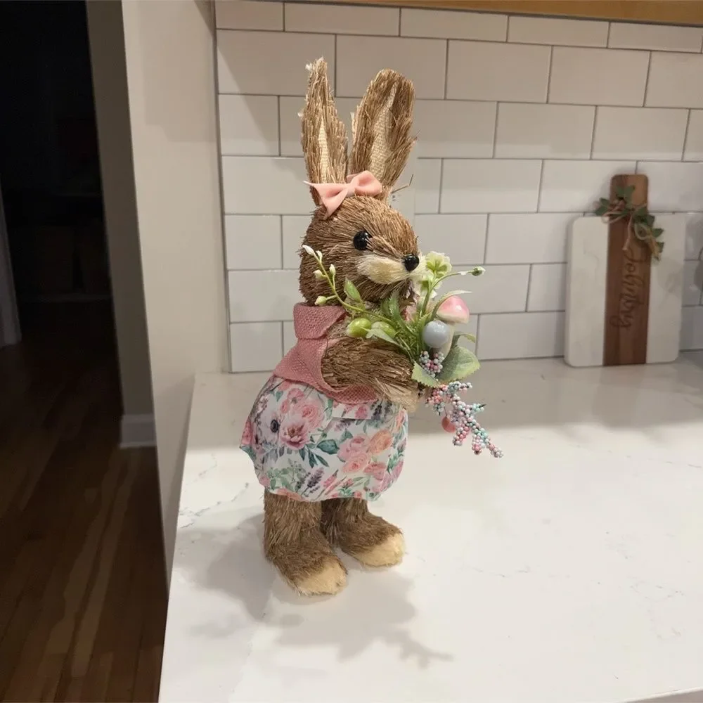 Easter Bunny Pink Floral
